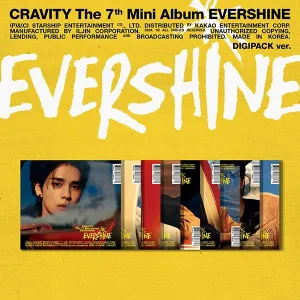 CRAVITY - The 7th Mini Album [EVERSHINE] (DIGIPACK ver.) (Random ver.)