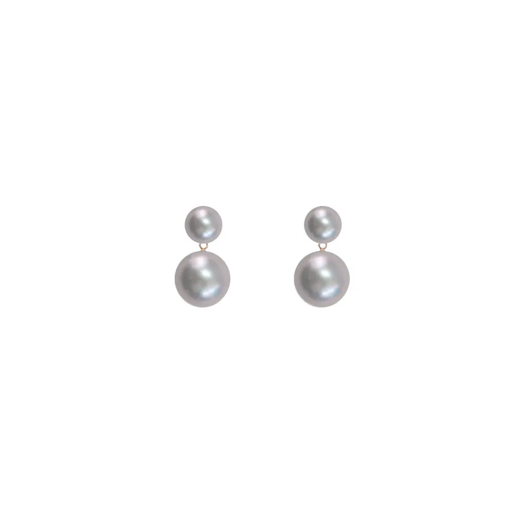 DUET  PEARL EARRINGS