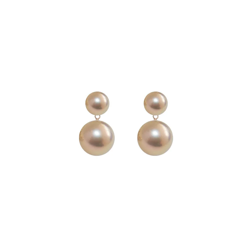 DUET  PEARL EARRINGS