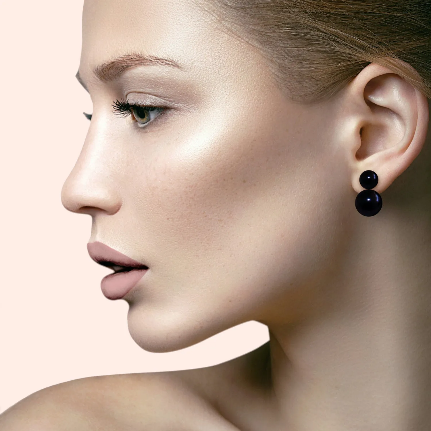 DUET  PEARL EARRINGS