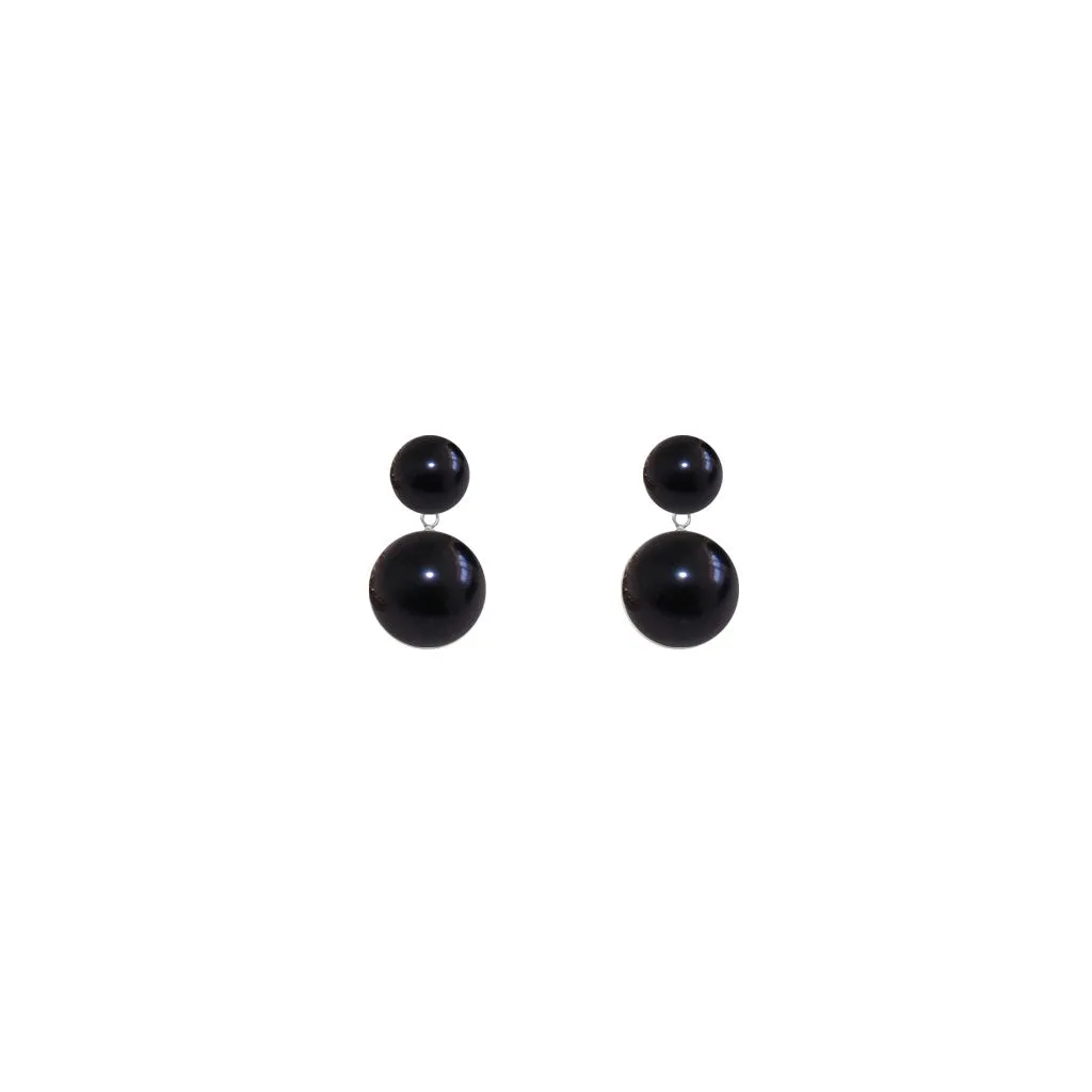 DUET  PEARL EARRINGS