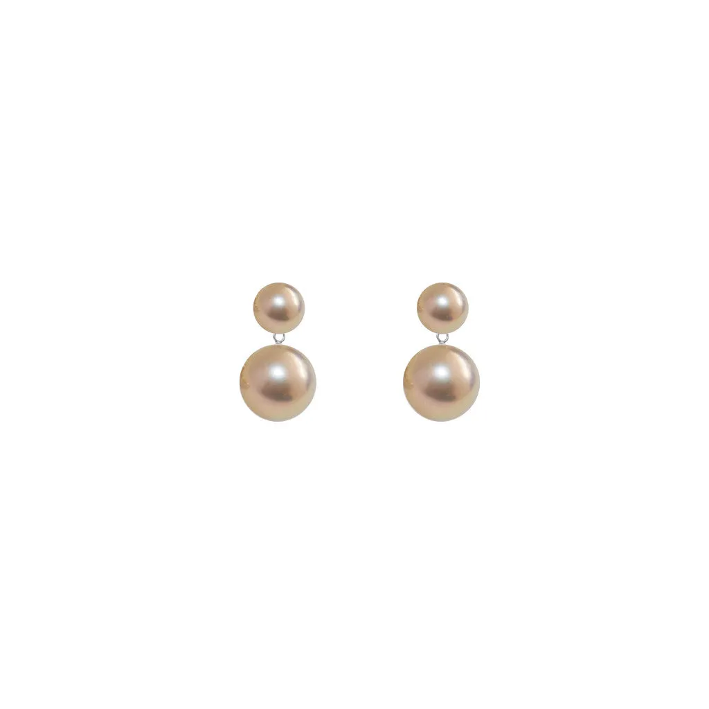 DUET  PEARL EARRINGS