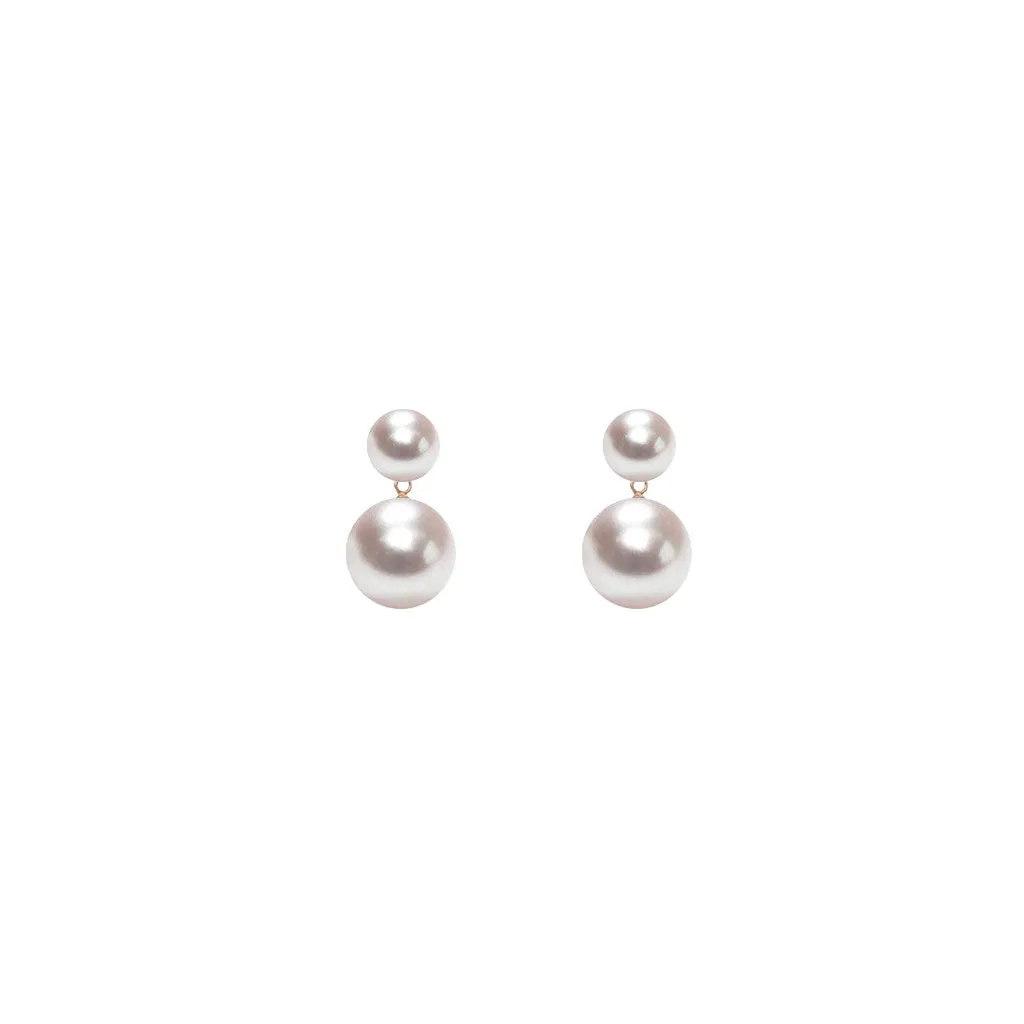 DUET  PEARL EARRINGS