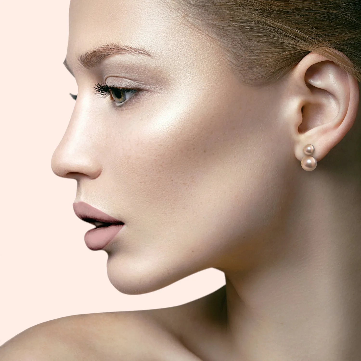 DUET  PEARL EARRINGS