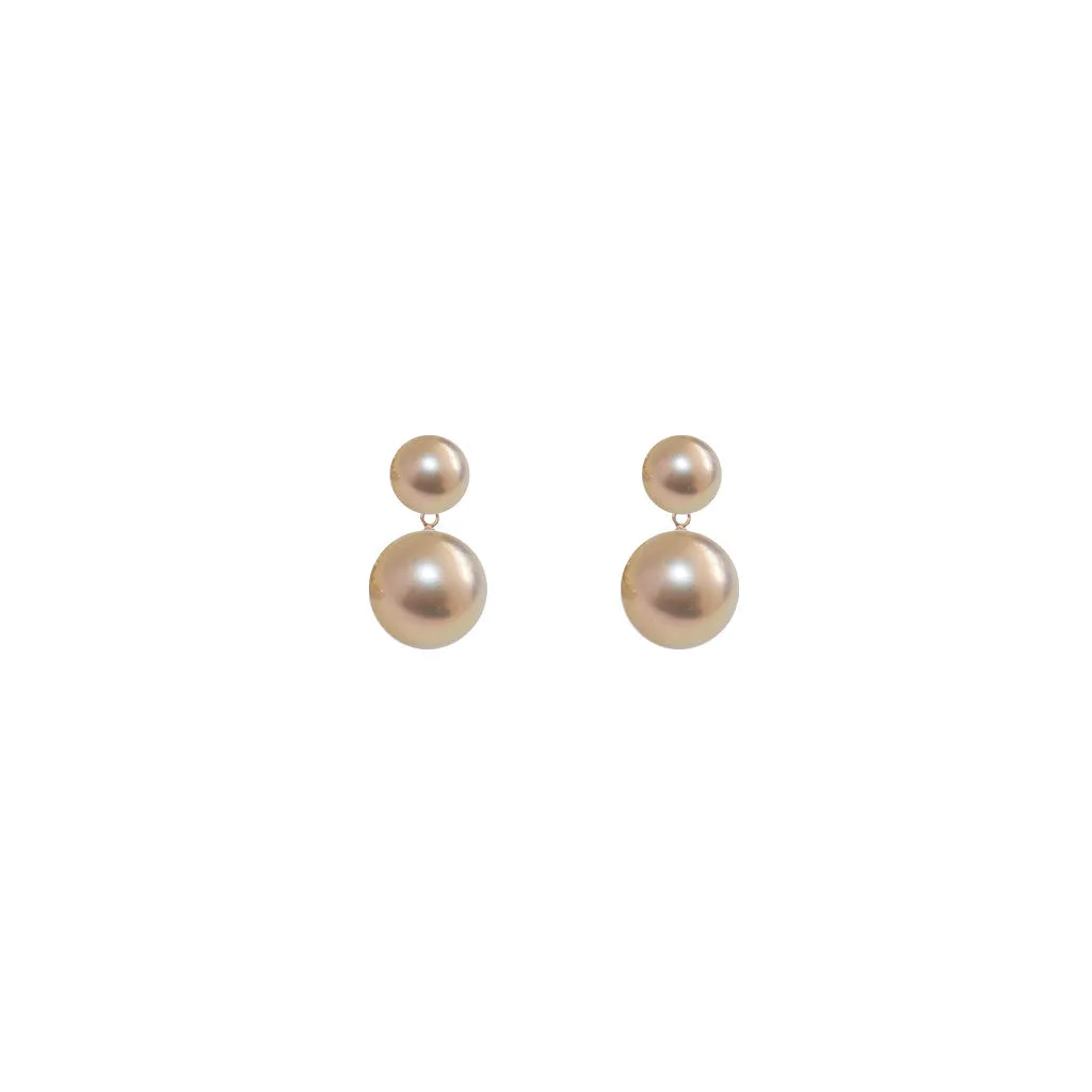 DUET  PEARL EARRINGS