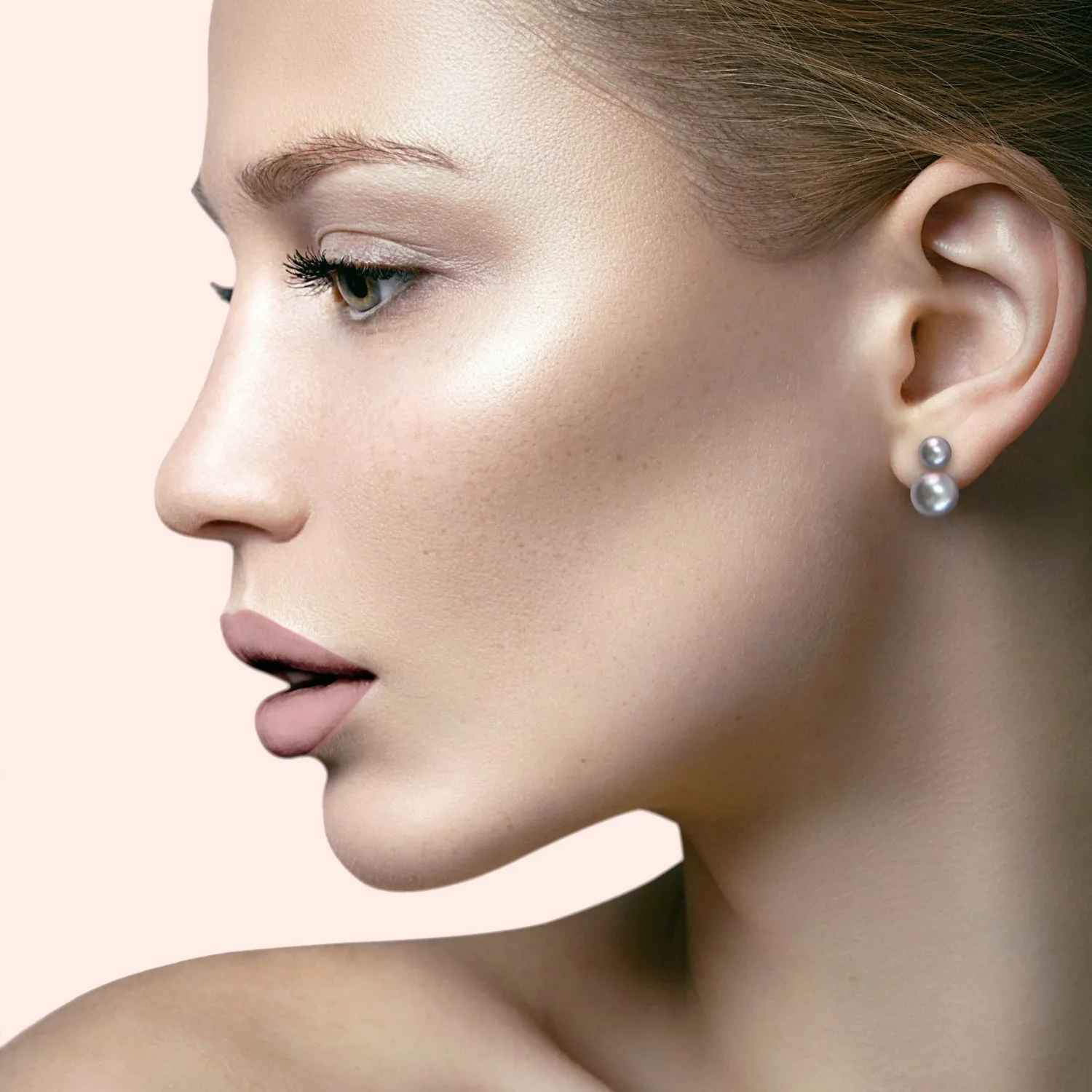 DUET  PEARL EARRINGS