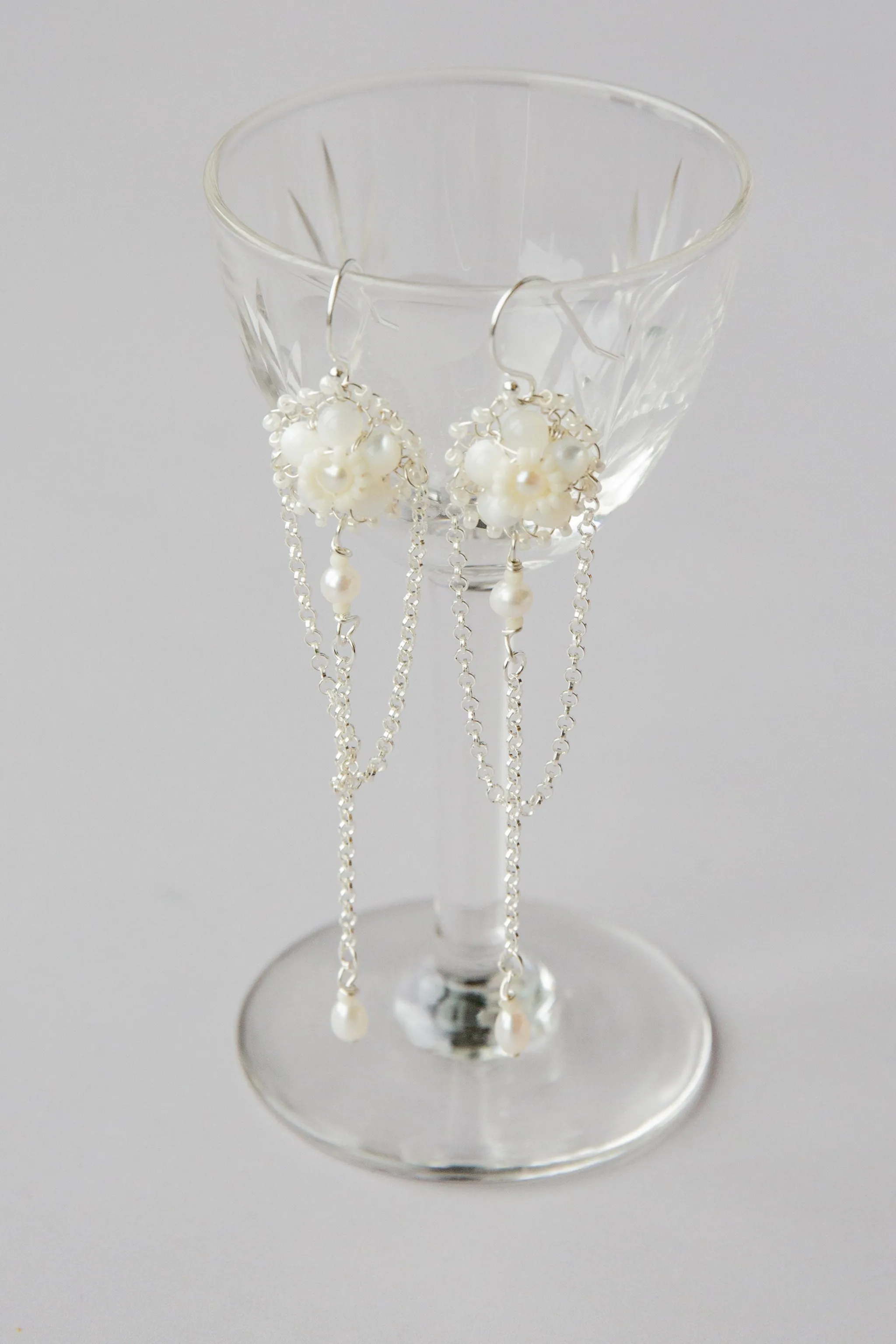 Ginevra chandelier earrings