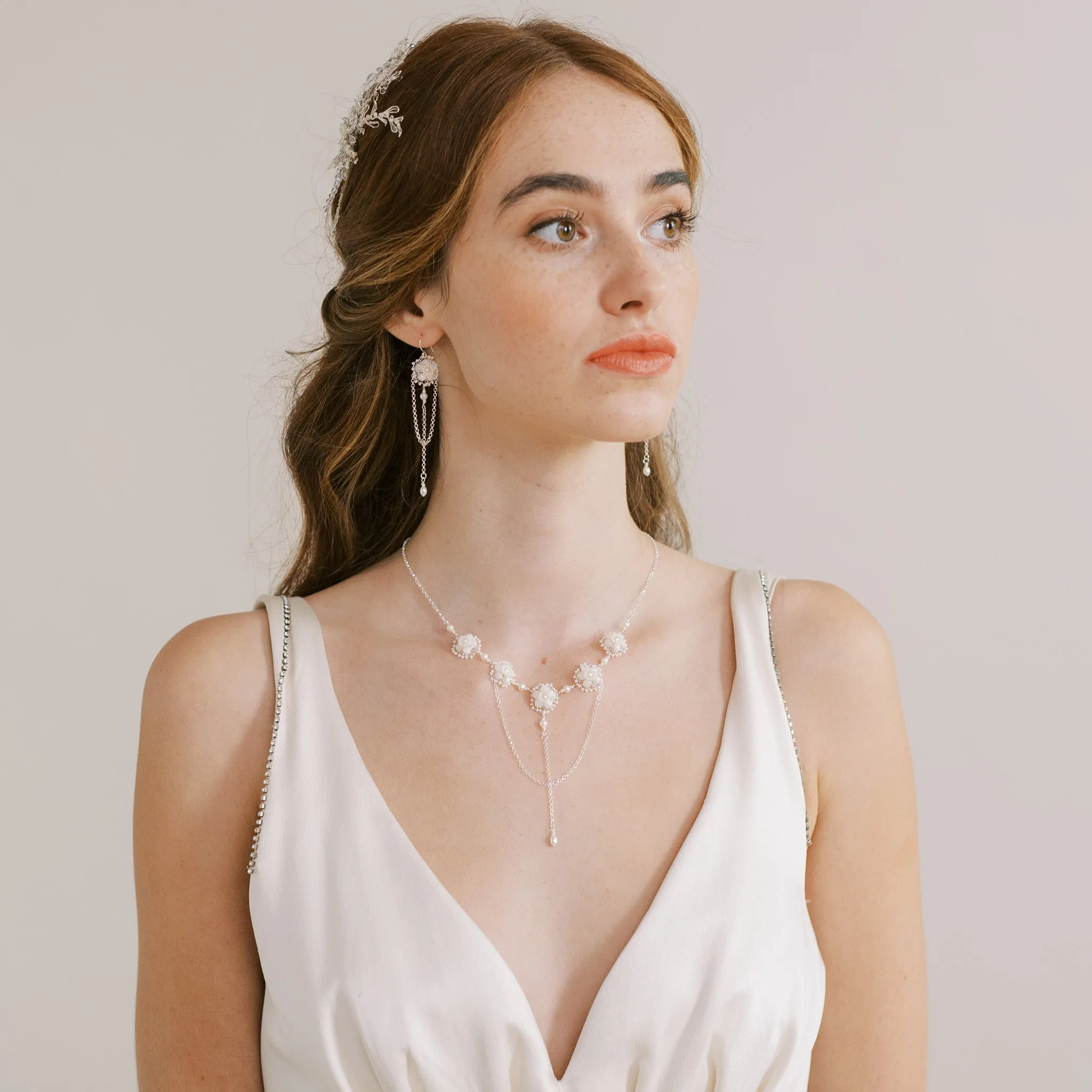 Ginevra chandelier earrings