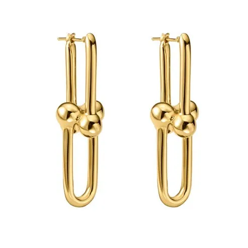 Glimmering Diamond Drop Earrings