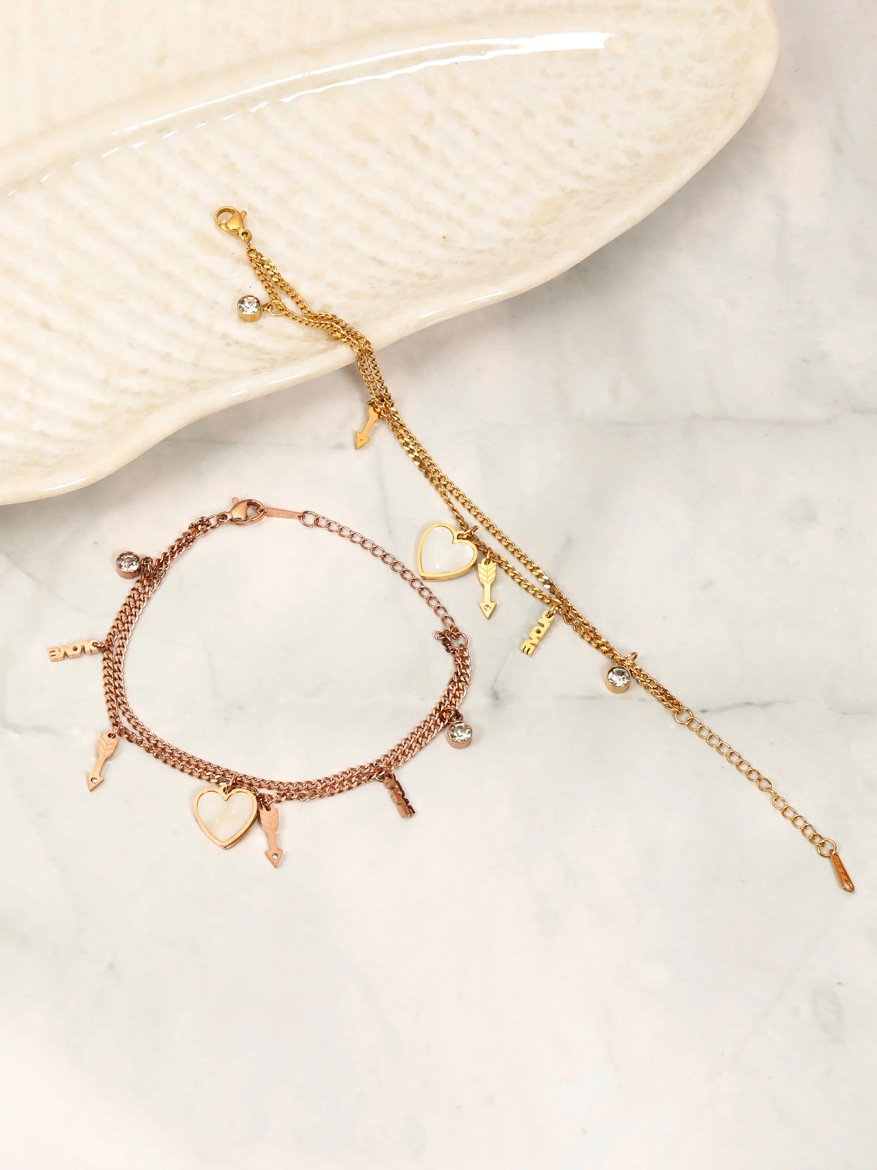 Glimmering Essence / Woven Wonder Bracelets