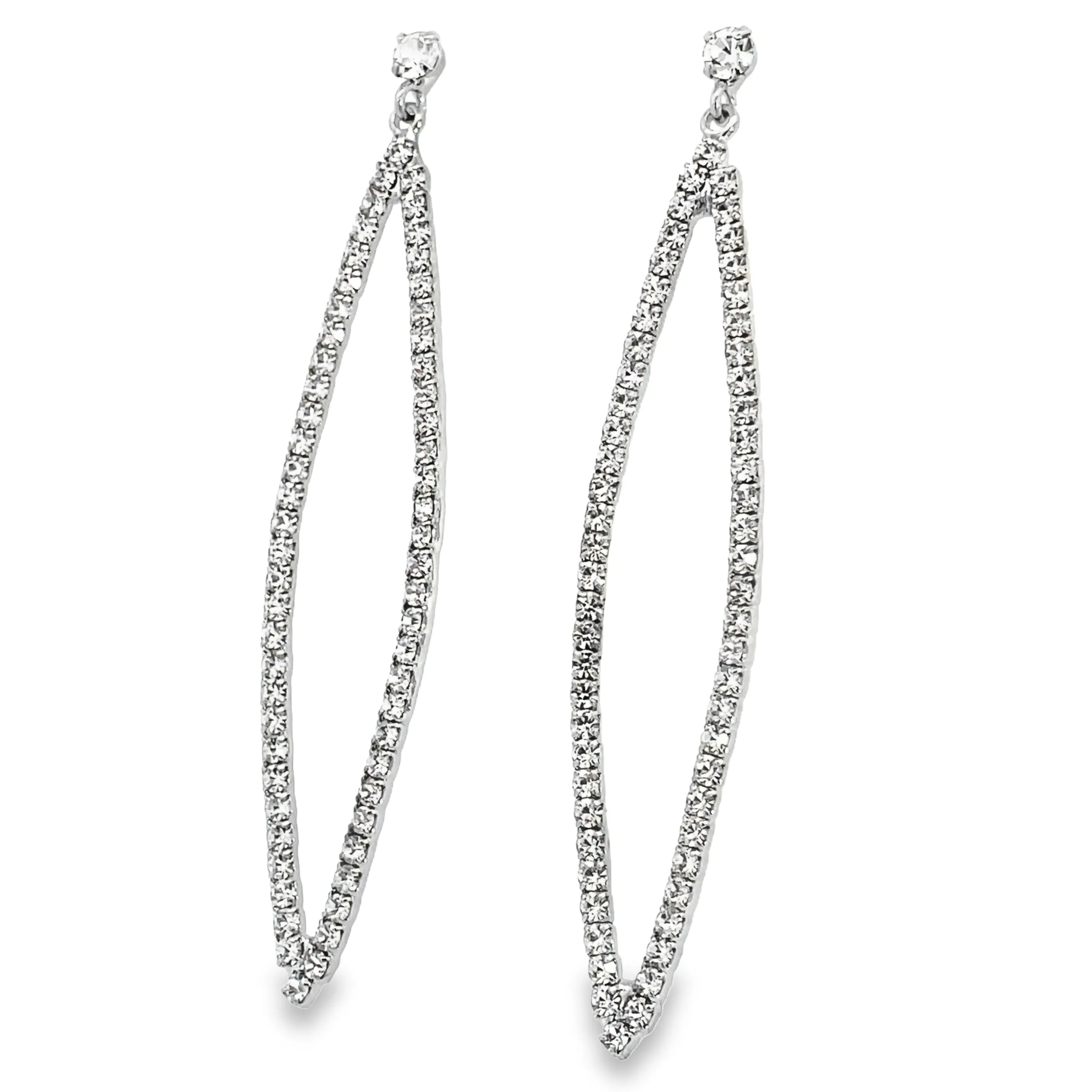 Long Geometric Earrings