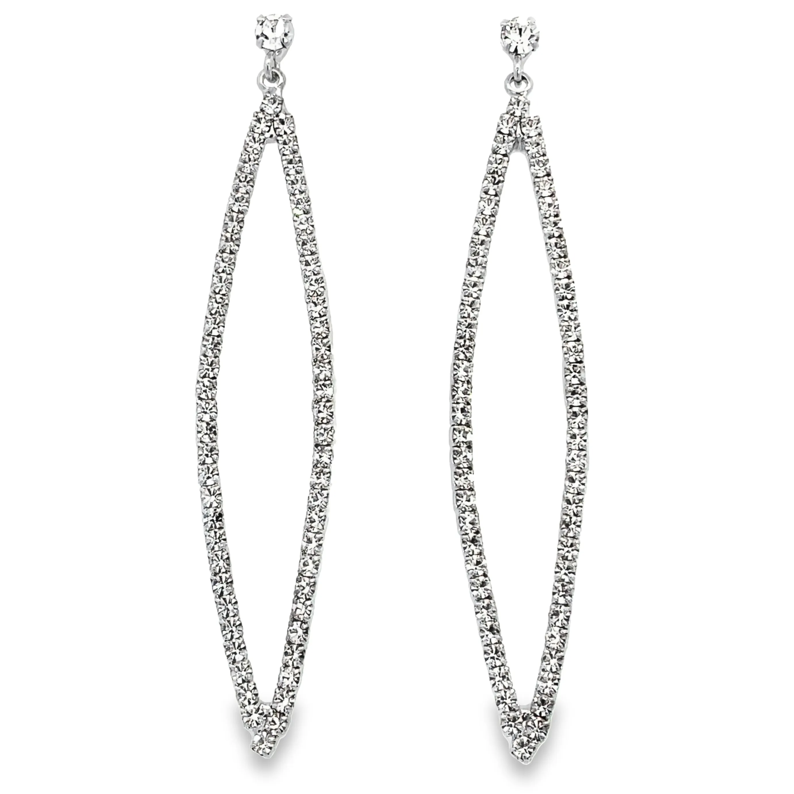 Long Geometric Earrings