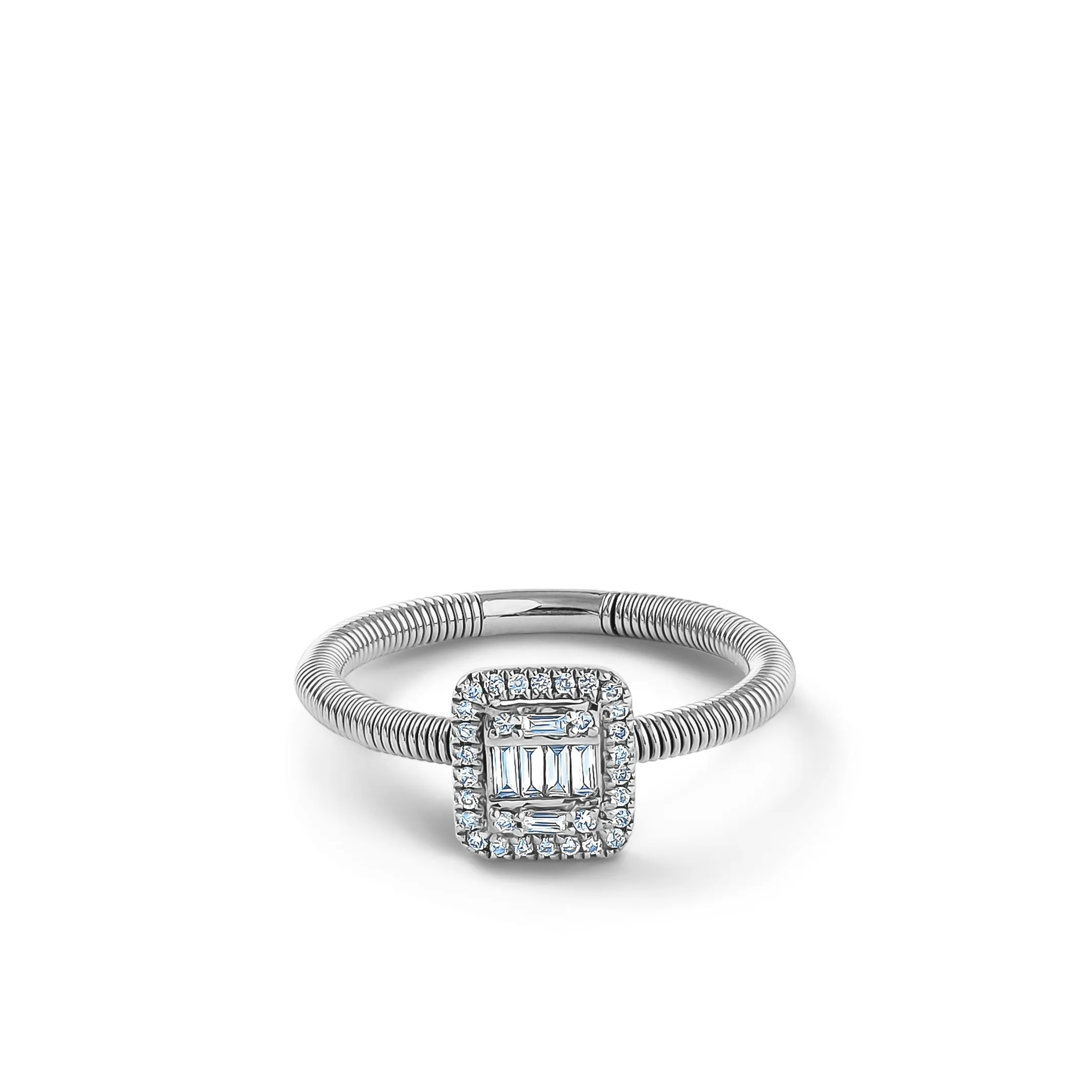 Mickey Diamond Ring