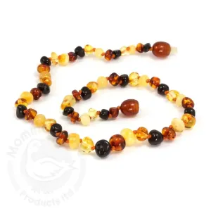 Polished Amber Teething Necklace