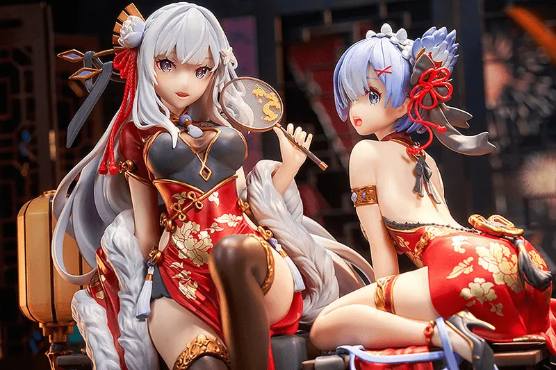 Re:Zero -Starting Life in Another World-: Emilia: Graceful Beauty 2024 New Year Ver. - 1/7 Scale Figure (Kadokawa)