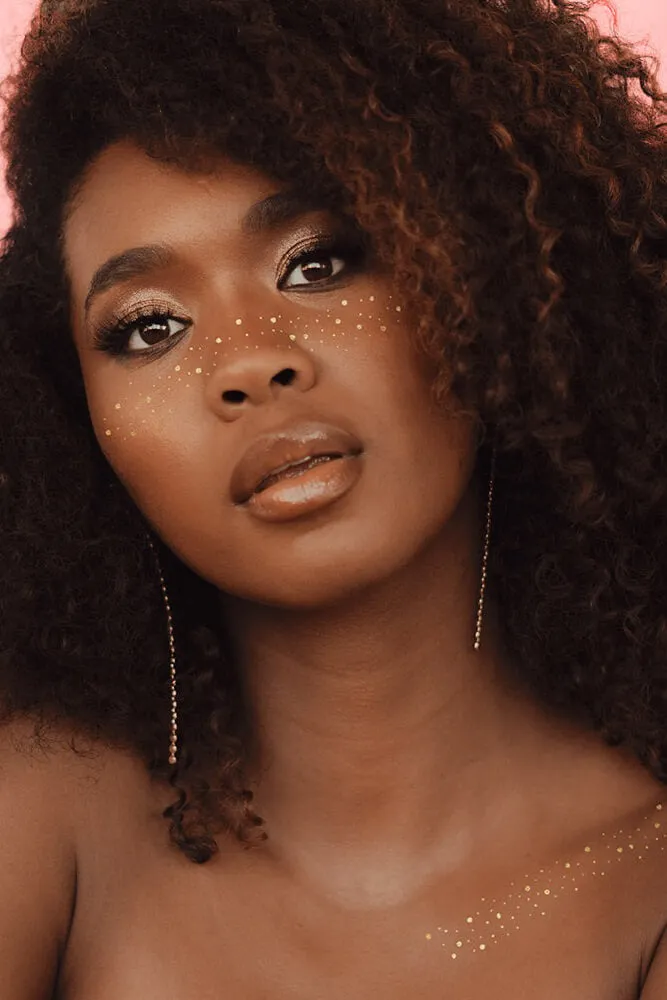 Sunkissed Gold Freckles Tattoo