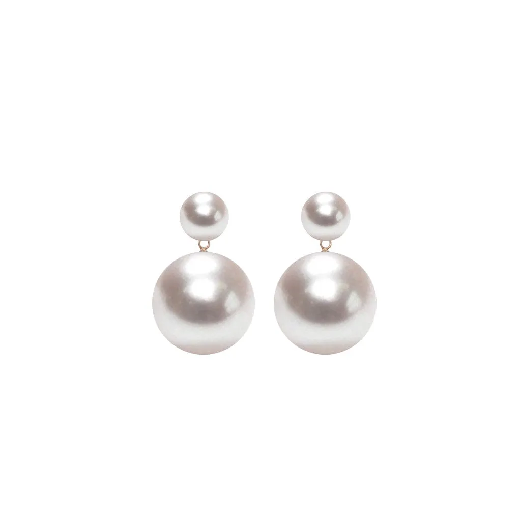 XXL DUET  PEARL EARRINGS