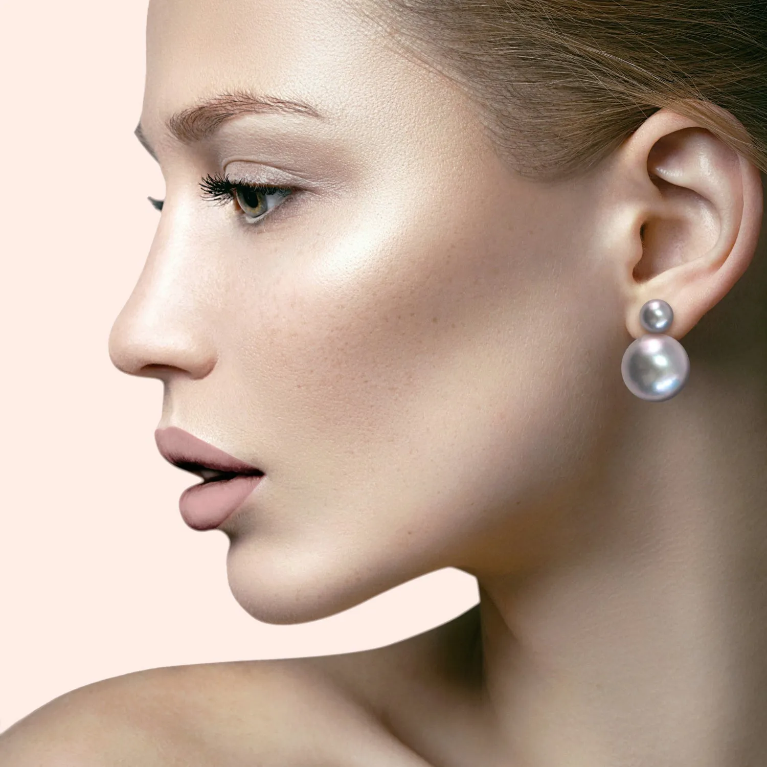 XXL DUET  PEARL EARRINGS
