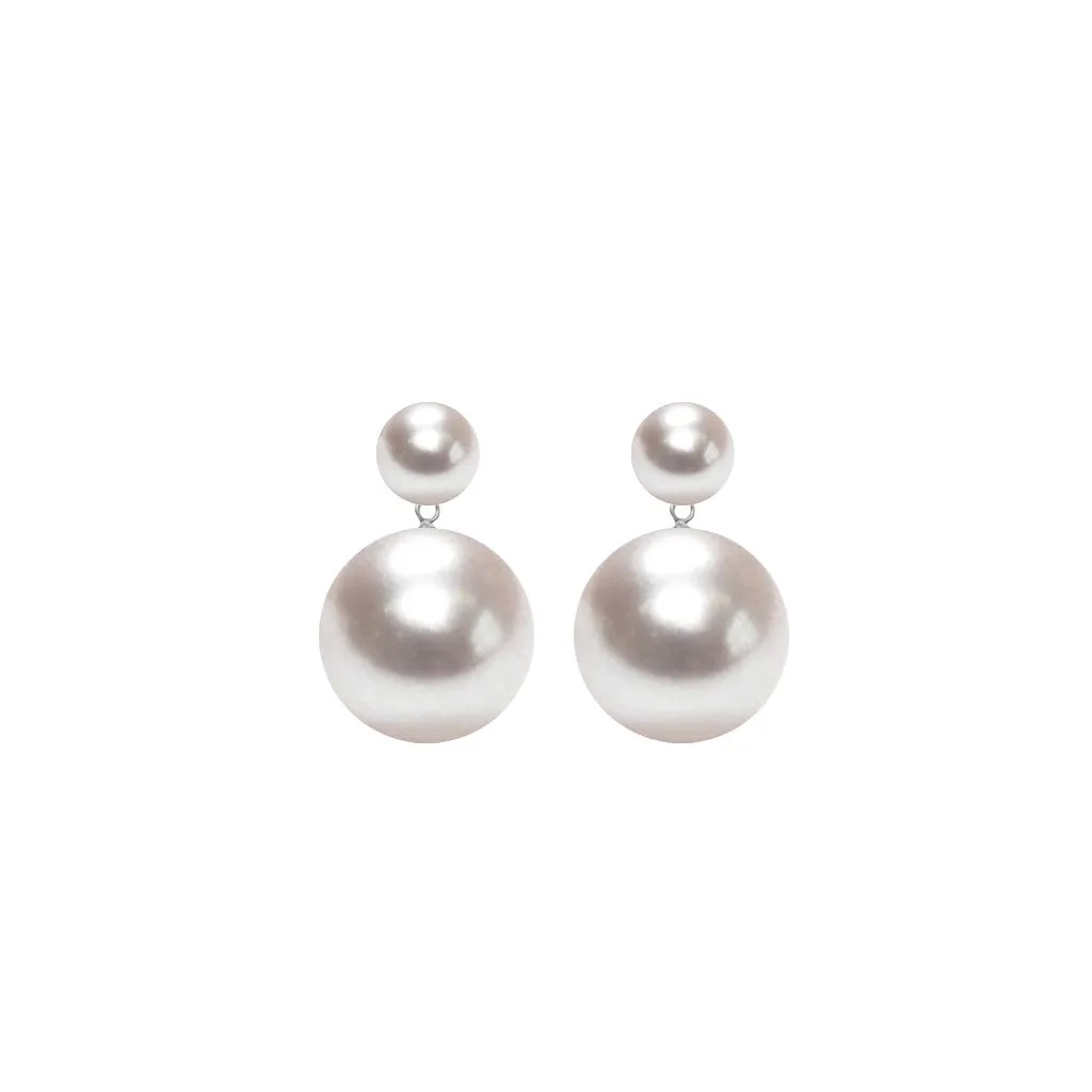 XXL DUET  PEARL EARRINGS