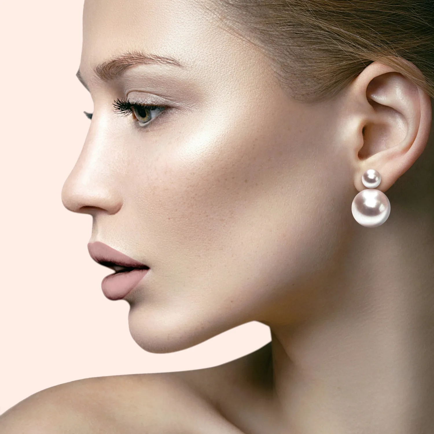 XXL DUET  PEARL EARRINGS